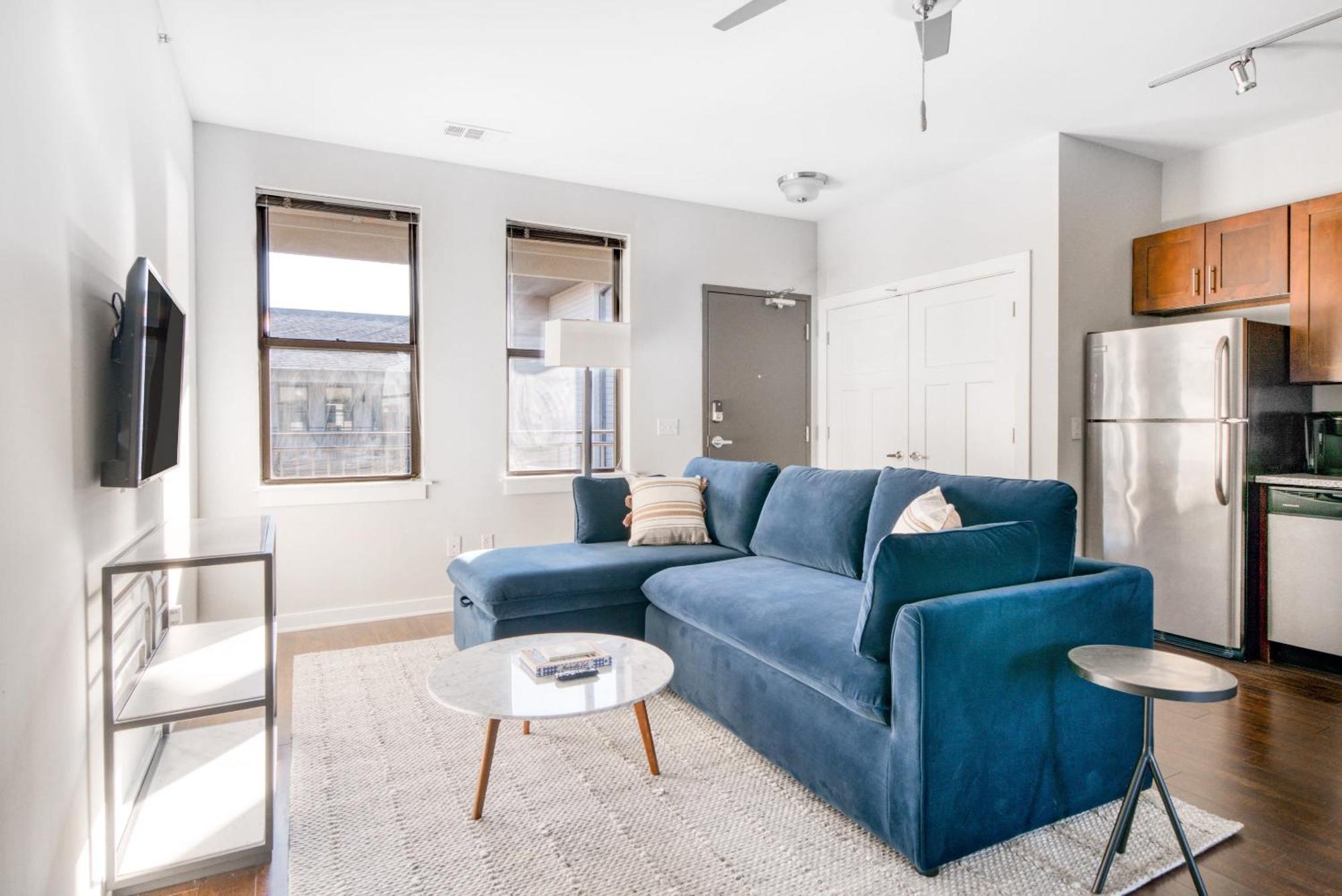 Cozysuites Music Row Bold 1br W Free Parking Appartement *